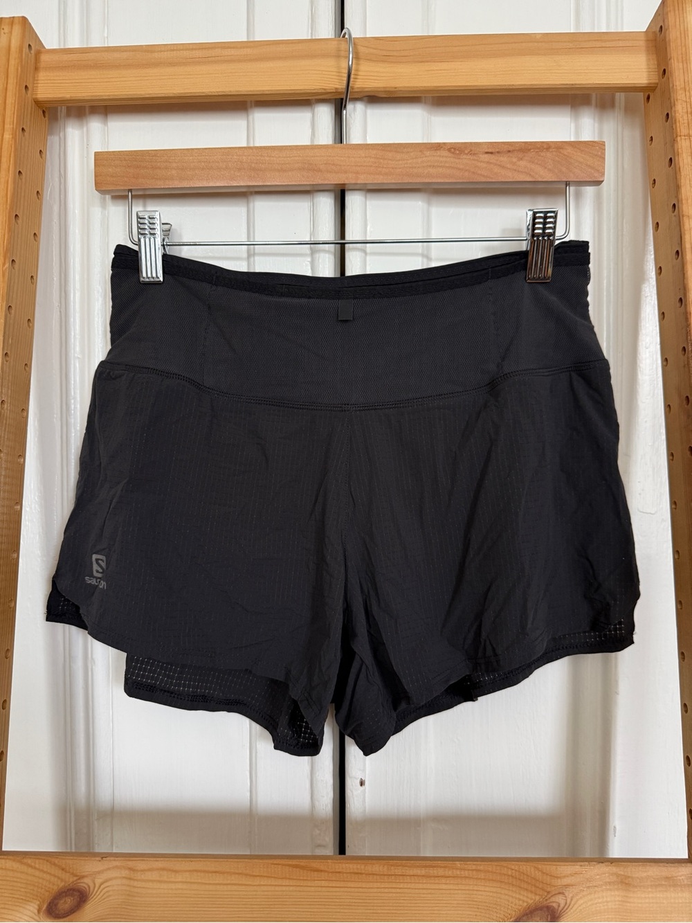 Salomon Women's Black Lightweight Running Shorts